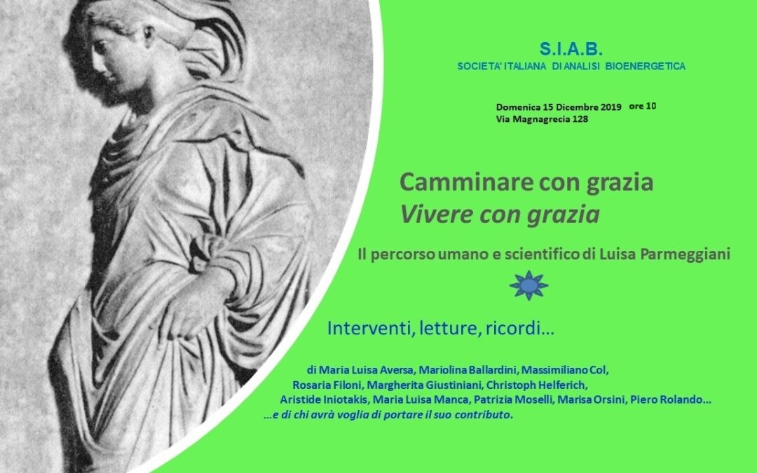 In memoriam Luisa Parmeggiani